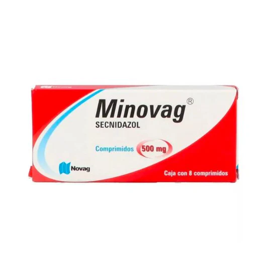 Minovag 500mg. Tab C/8